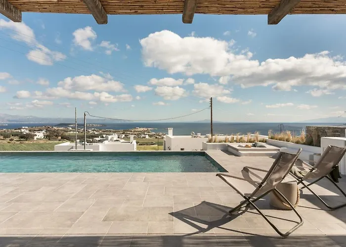 Villa Lolantonis - 3br Sea View & Infinity Pool - Thymari Aspro Chorio