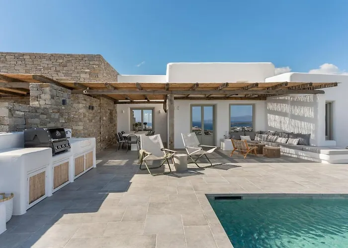 Villa Lolantonis - 3br Sea View & Infinity Pool - Thymari *