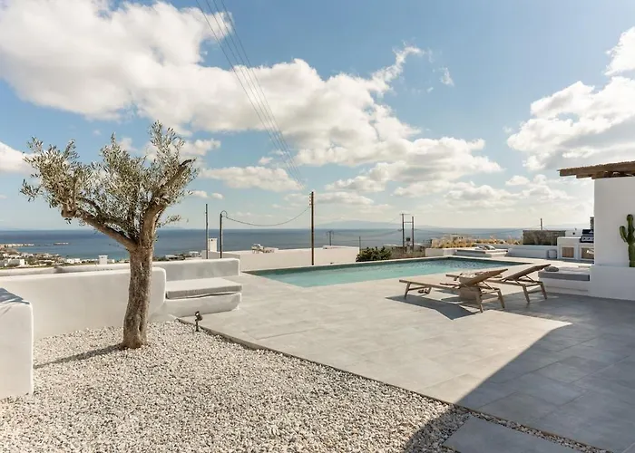Lolantonis - 3br Sea View & Infinity Pool - Thymari Aspro Chorio